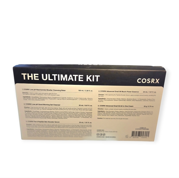 COSRX The Ultimate Kit 5 PC Travel Skincare Set (Korean Skincare) NIB - Picture 2 of 2
